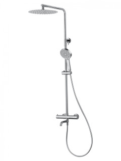 Душевая система с термостатом WONZON & WOGHAND STICK, Хром (WW-88739903-CR)
