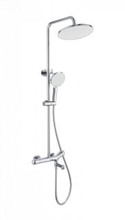 Душевая система с термостатом WONZON & WOGHAND T-1000, Хром (WW-B3057-A-CR)