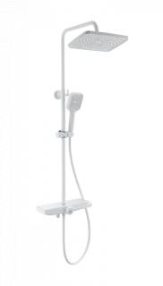 Душевая система с термостатом WONZON & WOGHAND ThermoKlick, Белый матовый (WW-B3098-A-MW)