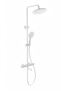 Душевая система с термостатом WONZON & WOGHAND, Белый матовый (WW-B3069-MW)