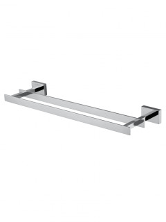 Полотенцедержатель двойной WONZON & WOGHAND FLAT, Хром (WW-9711-45CM)