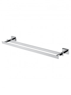 Полотенцедержатель двойной WONZON & WOGHAND FLAT, Хром (WW-9711-60CM)