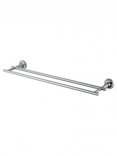 Полотенцедержатель двойной WONZON & WOGHAND SIMPLE, Хром (WW-6511)