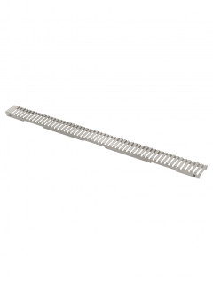 Решетка для душевого трапа 90 см WONZON & WOGHAND, Брашированный никель (WW-651900L-BN)