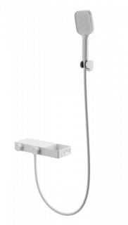 Смеситель для ванны с душем WONZON & WOGHAND Shelf, Белый матовый (WW-B2551-MW)
