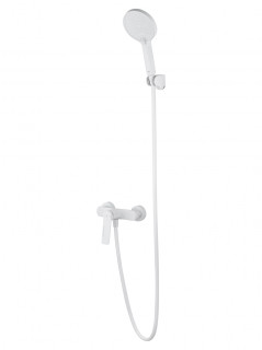 Смеситель для душа WONZON & WOGHAND, Белый матовый (WW-B2585-MW)