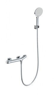 Смеситель для душа с термостатом WONZON & WOGHAND T-1000, Хром (WW-B2057-A-CR)