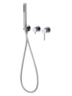 Смеситель для душевой системы встраиваемый WONZON & WOGHAND STICK, Хром (WW-838017-CR)