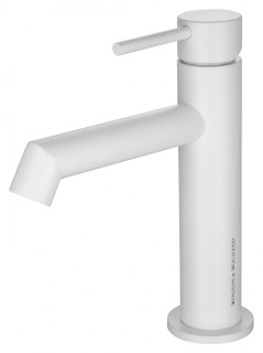 Смеситель для раковины WONZON & WOGHAND, Белый матовый (WW-H1063-MW)