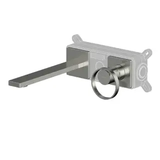 Смеситель для умывальника скрытого монтажа WHITECROSS XO1425NIB (брашированный никель)