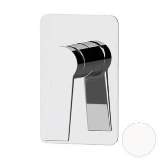 Смеситель для душа Remer Slash SL30LBO, белый матовый