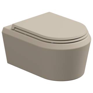 Чаша подвесного унитаза GSG Ceramic Design Cruise CRWCSO034, Sabbia Matt