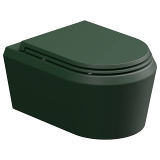Чаша подвесного унитаза GSG Ceramic Design Cruise CRWCSO036, Smeraldo Matt