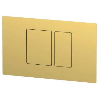 Кнопка смыва Remer RB820DO, золото глянцевое