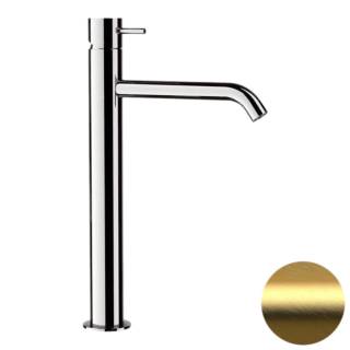 Смеситель для раковины Daniel Tokyo TK607BDP, золото брашированное