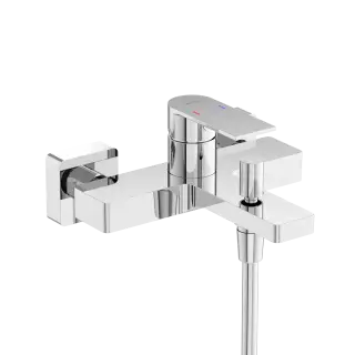 Смеситель для ванны и душа SANCOS Студия (Studio), хром, арт. SC9018CH