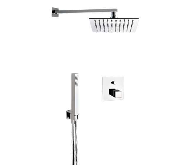 Душевая система термостатическая Remer Q-Elegance QT09S02UFS20