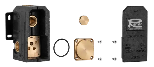 Скрытая часть на 1 или 2 выхода Remer RRBOX