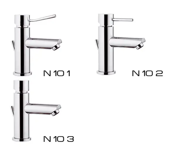 Смеситель для ванны Remer Minimal N072BO, белый матовый