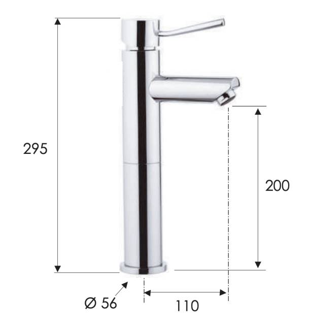 Смеситель для раковины Remer Minimal N11L