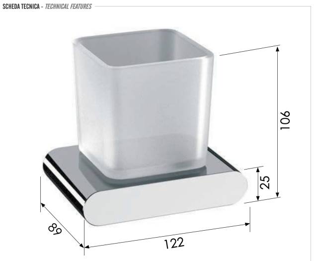 Стакан Remer Lounge LN15CR