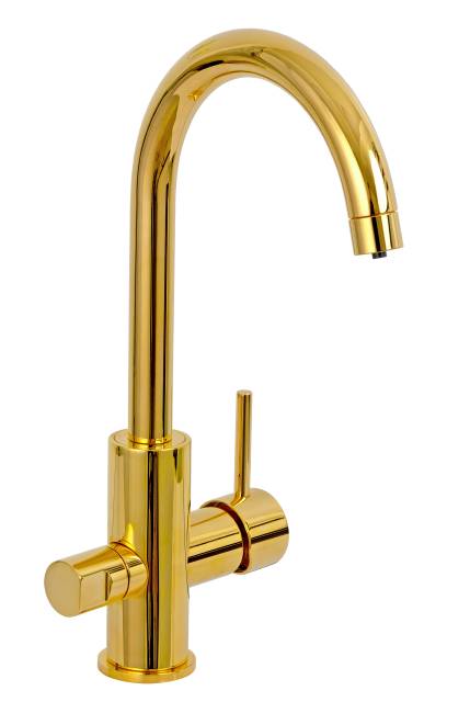 Cмеситель для кухни Remer X Style N792DWDO, золото глянцевое