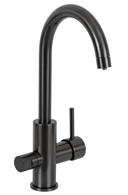 Cмеситель для кухни Remer X Style N792DWCFP, черный брашированный хром