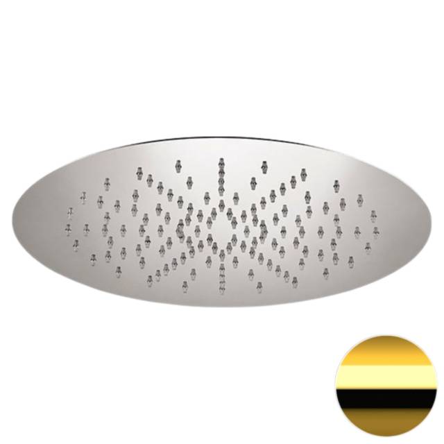Верхний душ потолочный 44 см Remer 357EFM44DO, золото глянцевое