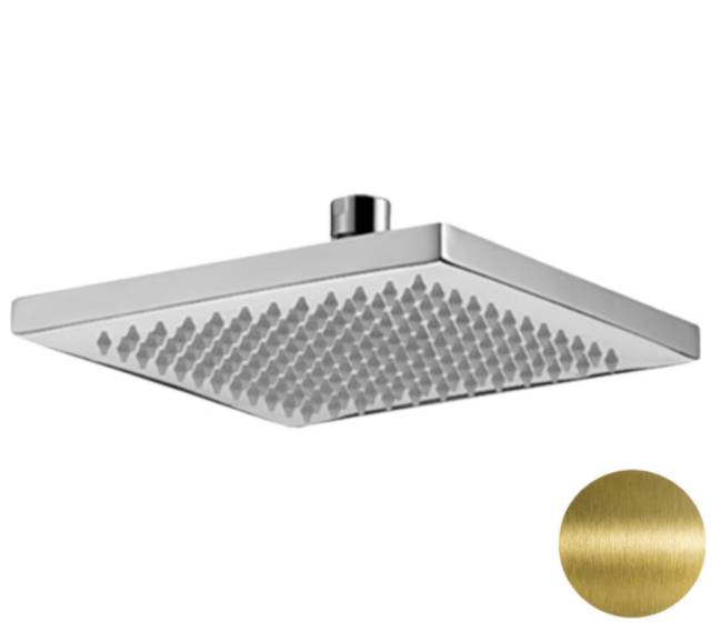 Верхний душ с шарнирным соединением 20 см Remer 359SSVOX, латунь состаренная