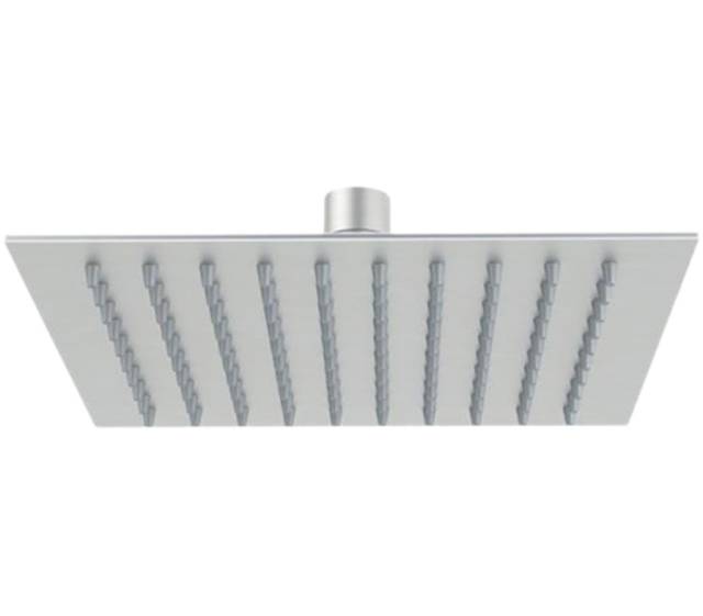 Верхний душ с шарнирным соединением 40 см Remer INOX SS357UFS40X, нержавеющая сталь