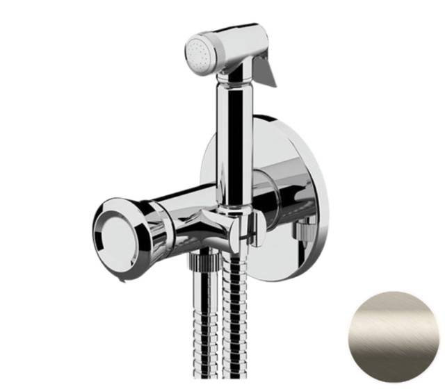 Гигиенический душ со смесителем Remer Element ET65XV, сталь