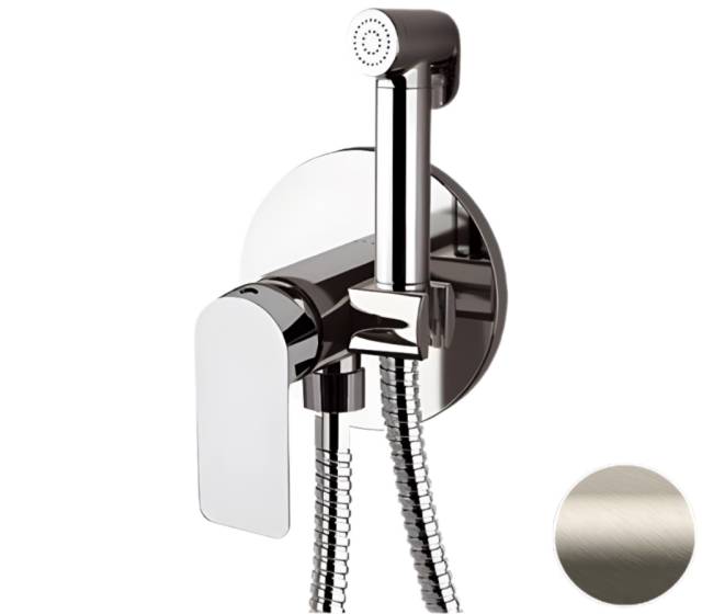 Гигиенический душ со смесителем Remer Infinity I65WXV, сталь