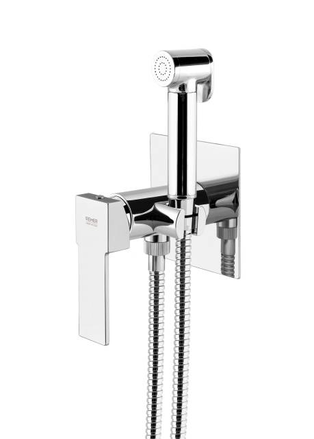 Гигиенический душ со смесителем Remer Qubika Q65W