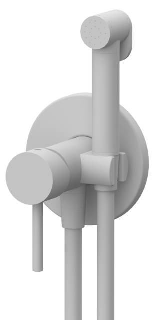 Гигиенический душ со смесителем Remer X Style X65WBO, белый матовый