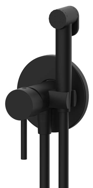 Гигиенический душ со смесителем Remer X Style X65WNO, чёрный матовый
