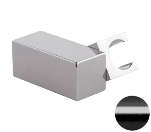 Держатель ручного душа Remer 339SSCFP, черный брашированный хром