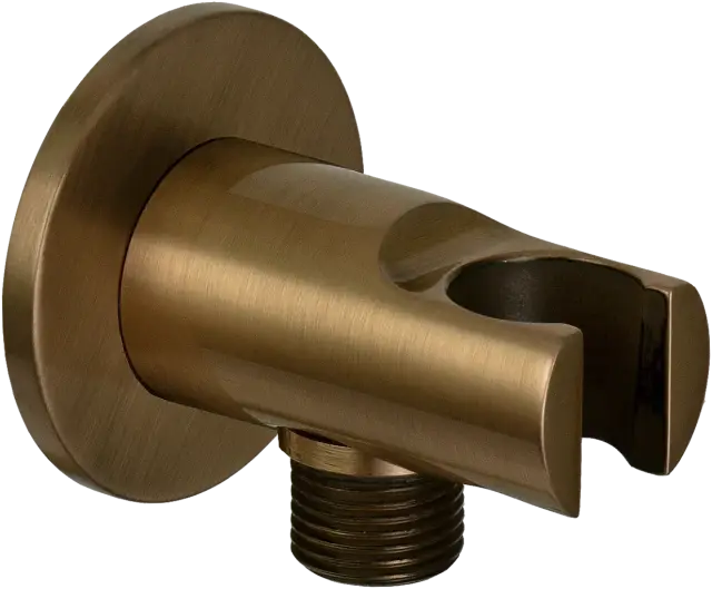 Держатель ручного душа с подключением шланга Remer 337MVO, латунь состаренная