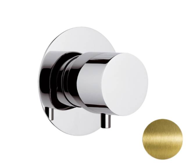 Дивертер на 3 выхода Remer X Style N93DEV3VO, латунь состаренная