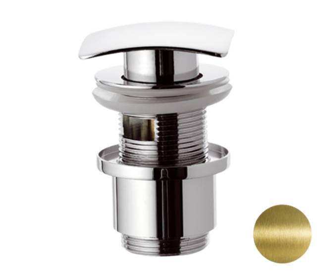 Донный клапан с переливом 1”1/4 Remer 905SCC114VO, латунь состаренная