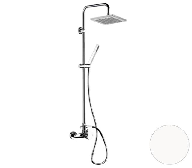 Душевая система Remer Energy EY37X7SS9SSBO, белый матовый