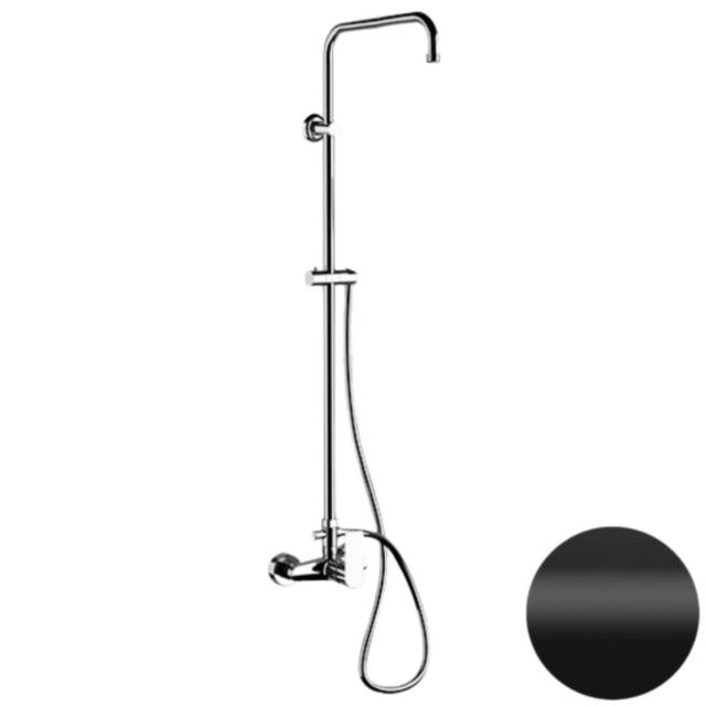 Душевая система Remer Energy EY37ASSDNO, черный матовый