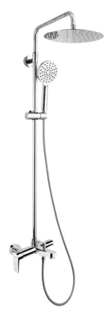 Душевая система с изливом Remer Dream D34A8MPUFM25T