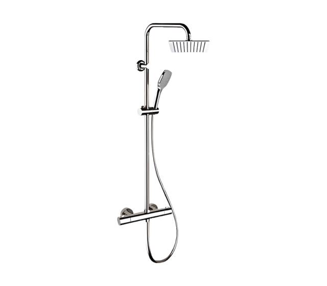 Душевая система термостатическая Remer EQ32X8CPUFD20