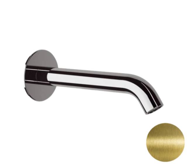 Излив настенный 16 см Remer X Style 91XVO, состаренная латунь