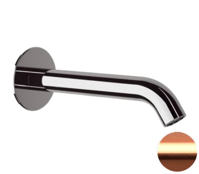 Излив настенный 16 см Remer X Style 91XRP, медь брашированная