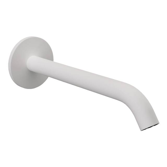 Излив настенный 19 см Remer X Style 91XLBO, белый матовый