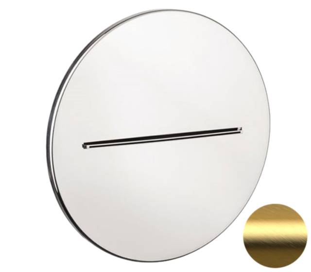 Излив настенный Remer 359XTBG, золото брашированное