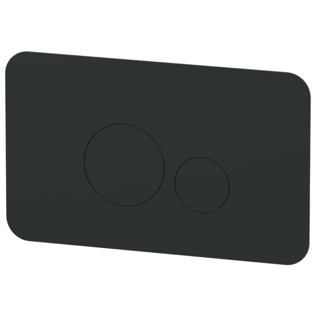 Кнопка смыва Remer RB810NO, черный матовый