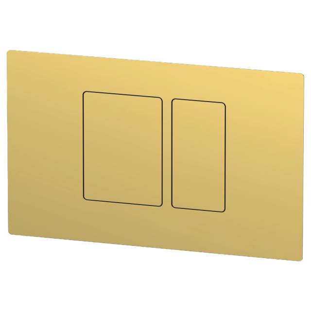 Кнопка смыва Remer RB820DO, золото глянцевое