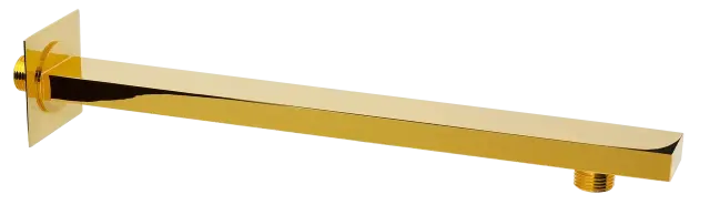 Кронштейн для верхнего душа 30 см Remer 348Q30DO, золото глянцевое